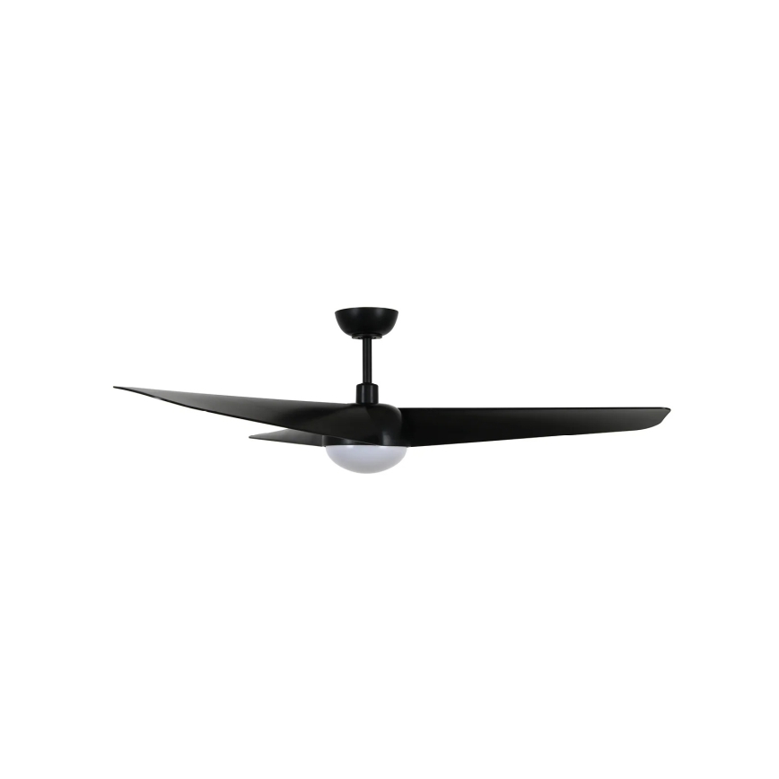 Lucci Air 21617149 - LED Stmívatelný stropní ventilátor OSPREY 1xGX53/12W/230V pr. 132 cm černá + dálkové ovládání