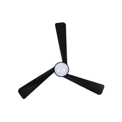 Lucci Air 21617149 - LED Stmívatelný stropní ventilátor OSPREY 1xGX53/12W/230V pr. 132 cm černá + dálkové ovládání