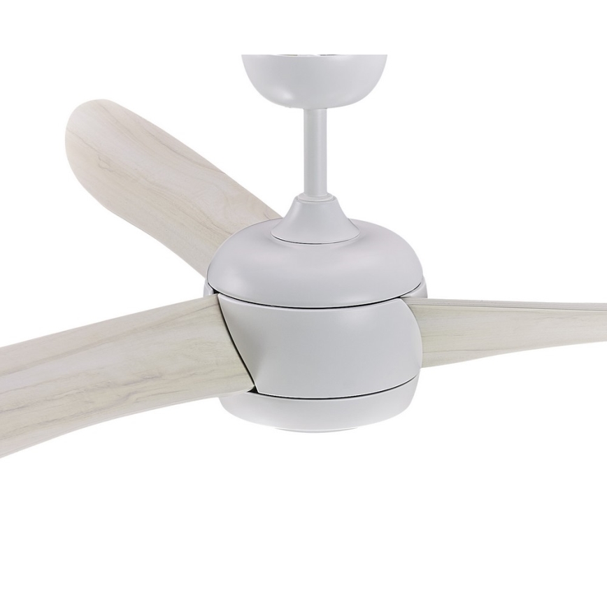 Lucci air 512911 - LED Stropní ventilátor AIRFUSION NORDIC LED/20W/230V dřevo/bílá + dálkové ovládání