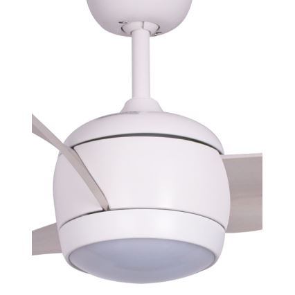 Lucci air 512911 - LED Stropní ventilátor AIRFUSION NORDIC LED/20W/230V dřevo/bílá + dálkové ovládání