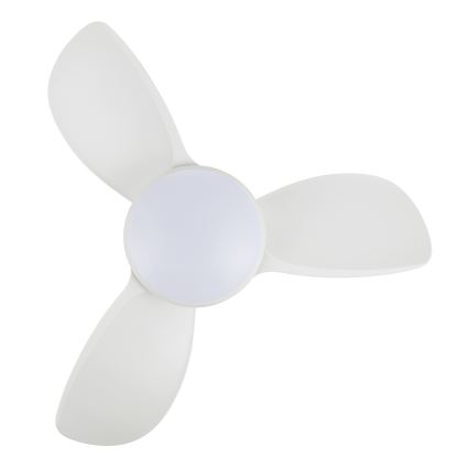 Lucci air 513071 - LED Stmívatelný stropní ventilátor SYROS LED/18W/230V 3000/4000/6000K bílá + dálkové ovládání