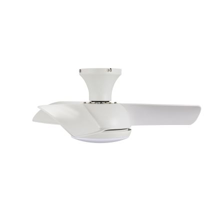 Lucci air 513071 - LED Stmívatelný stropní ventilátor SYROS LED/18W/230V 3000/4000/6000K bílá + dálkové ovládání