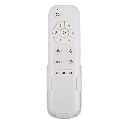 Lucci air 513072 - LED Stmívatelný stropní ventilátor BRONX LED/18W/230V 3000/4000/6000K černá/lesklý chrom + dálkové ovládání