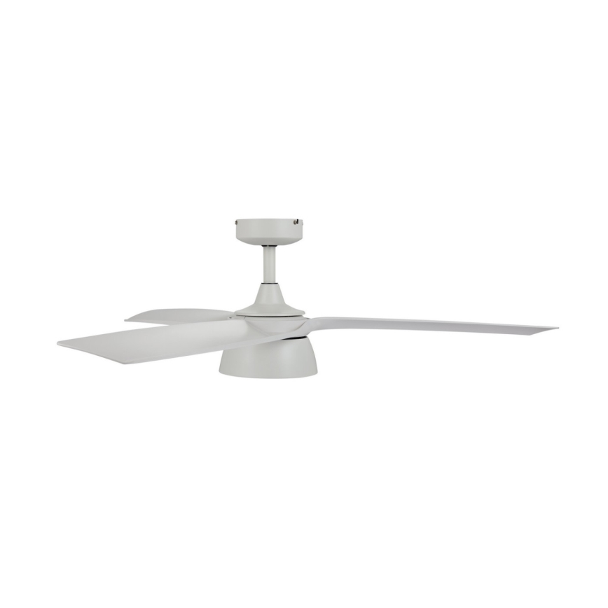 Lucci Air 513073 - LED Stmívatelný stropní ventilátor BRONX LED/18W/230V 3000/4000/6000K pr. 132 cm bílá + dálkové ovládání