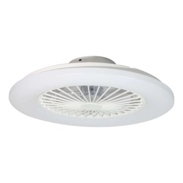 Lucci Air 513200 - LED Stmívatelné stropní svítidlo s ventilátorem OSLO LED/20W/230V 3000/4500/6500K bílá pr. 50 cm + dálkové ovládání
