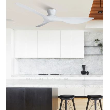 Lucci Air 514030 - Stropní ventilátor KOTARA pr. 137 cm bílá + dálkové ovládání