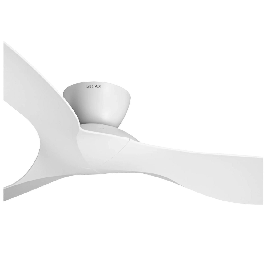 Lucci Air 514030 - Stropní ventilátor KOTARA pr. 137 cm bílá + dálkové ovládání