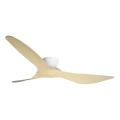 Lucci Air 514031 - Stropní ventilátor KOTARA pr. 137 cm béžová/bílá + dálkové ovládání