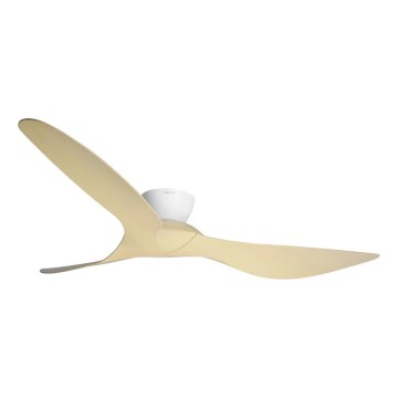 Lucci Air 514031 - Stropní ventilátor KOTARA pr. 137 cm béžová/bílá + dálkové ovládání