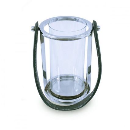 Lucerna FRAGIL 20 cm lesklý chrom/černá