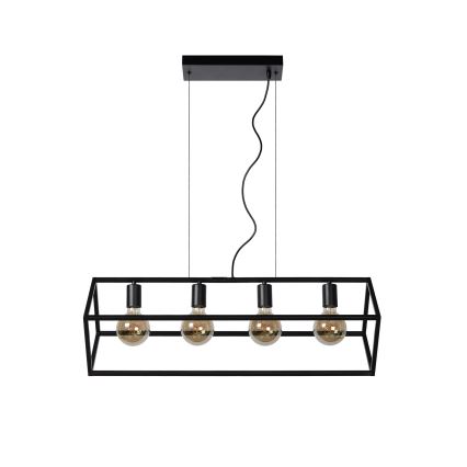 Lucide 00425/04/30 - Lustr na lanku FABIAN 4xE27/40W/230V