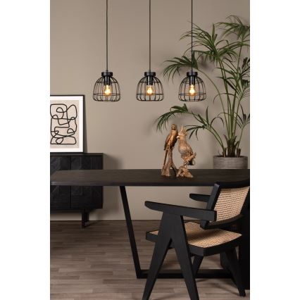 Lucide 00429/03/30 - Lustr na lanku FILOX 3xE27/40W/230V