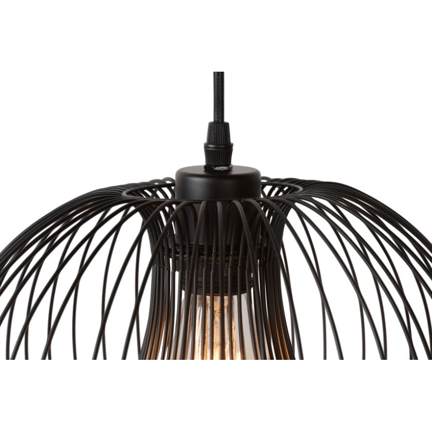 Lucide 02400/30/30 - Závěsné svítidlo VINTI 1xE27/60W/230V