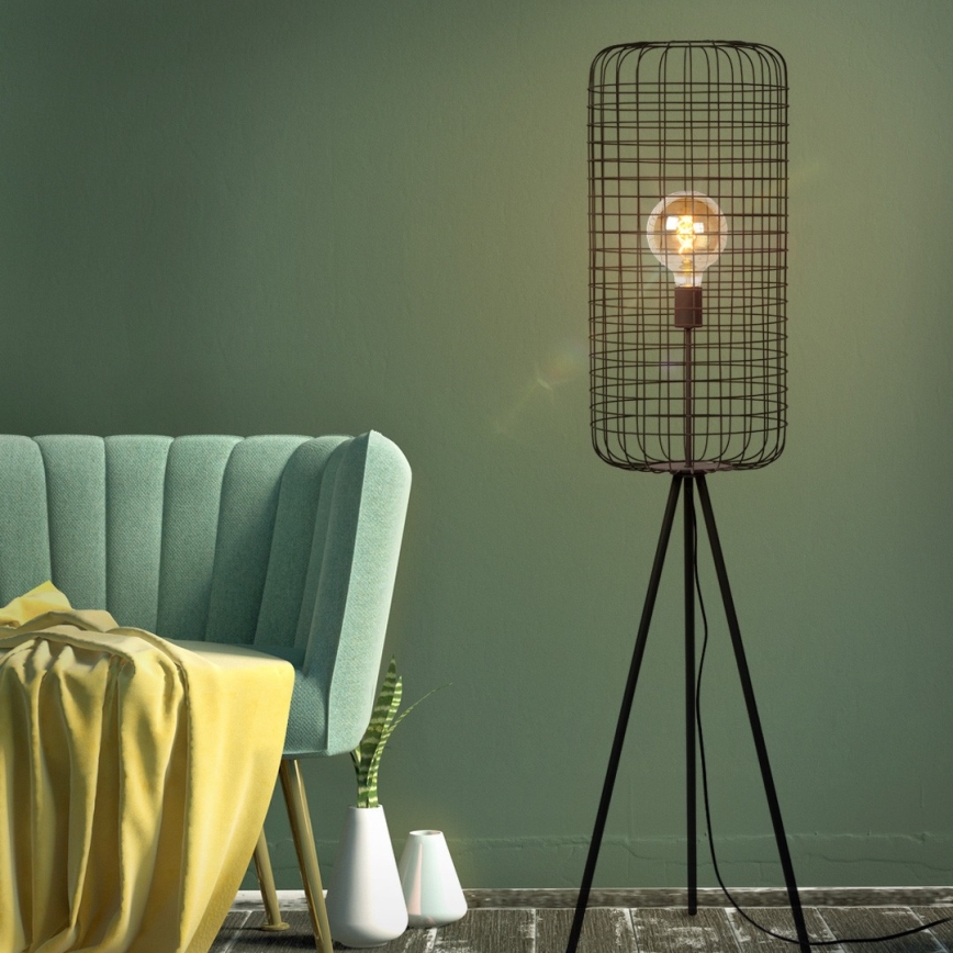 LUCIDE 02705/31/30 - Stojací lampa ESMEE 1xE27/60W/230V