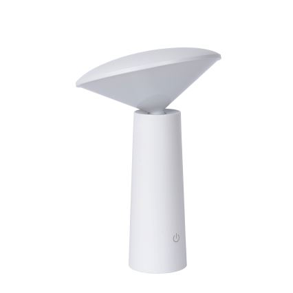 Lucide 02807/04/31 - LED Stmívatelná dotykový venkovní lampa JIVE LED/3W/3,7V USB 3000/4750/6500K IP44 1200 mAh bílá