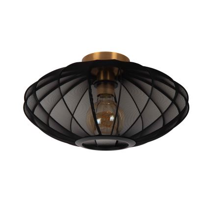 Lucide 03147/40/30 - Stropní svítidlo CORINA 1xE27/40W/230V pr. 40 cm černá