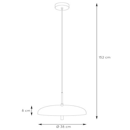 Lucide 03431/38/30 - Lustr na lanku ELGIN 3xG9/20W/230V