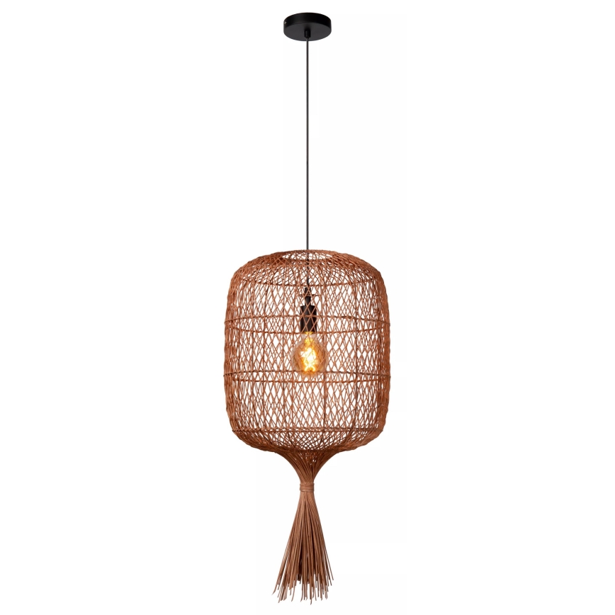 Lucide 03436/40/44 - Lustr na lanku GARVE 1xE27/40W/230V hnědá