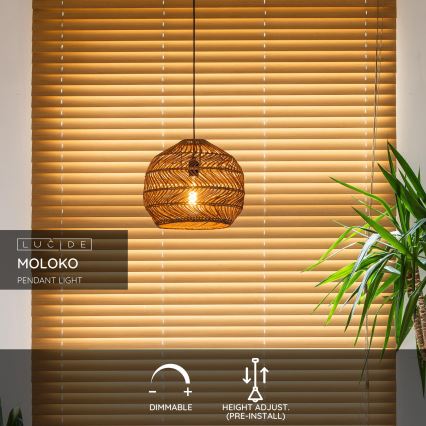 Lucide 03437/40/44 - Lustr na lanku MOLOKO 1xE27/40W/230V pr. 40 cm