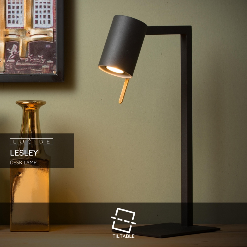 Lucide 03525/01/30 - Stolní lampa LESLEY 1xGU10/35W/230V