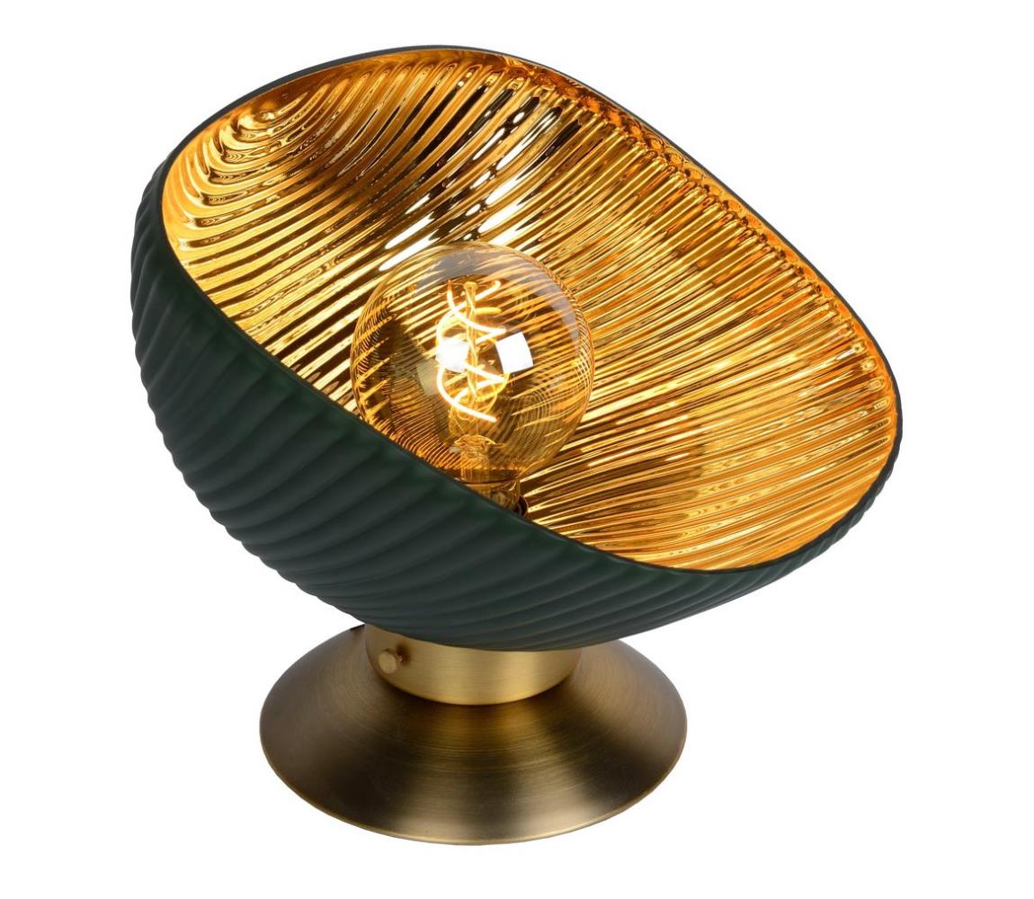 Lucide Lucide 03526/01/33-Stolní lampa EXTRAVAGANZA GOBLETT 1xE27/40W/230V zelená/bronz LC2903