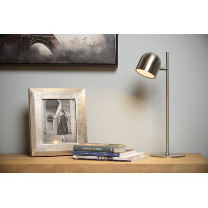 Lucide 03603/05/12- LED Stmívatelná stolní lampa SKANSKA LED/7W/230V matný chrom