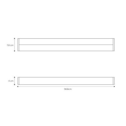 Lucide 04205/12/12 - LED Koupelnové nástěnné svítidlo JASPER LED/16W/230V IP44