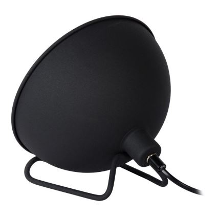 Lucide 05530/20/30 - Stolní lampa ALVARO 1xE14/25W/230V pr. 20 cm černá/zlatá