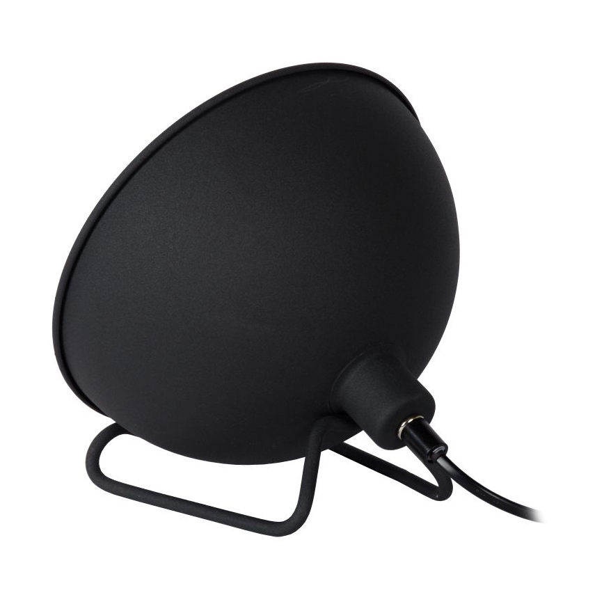 Lucide 05530/20/30 - Stolní lampa ALVARO 1xE14/25W/230V pr. 20 cm černá/zlatá