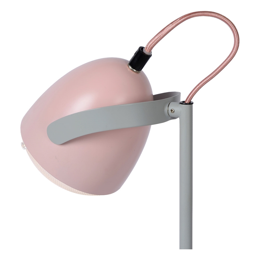 Lucide 05537/01/66 - Dětská stolní lampa DYLAN 1xE14/25W/230V růžová
