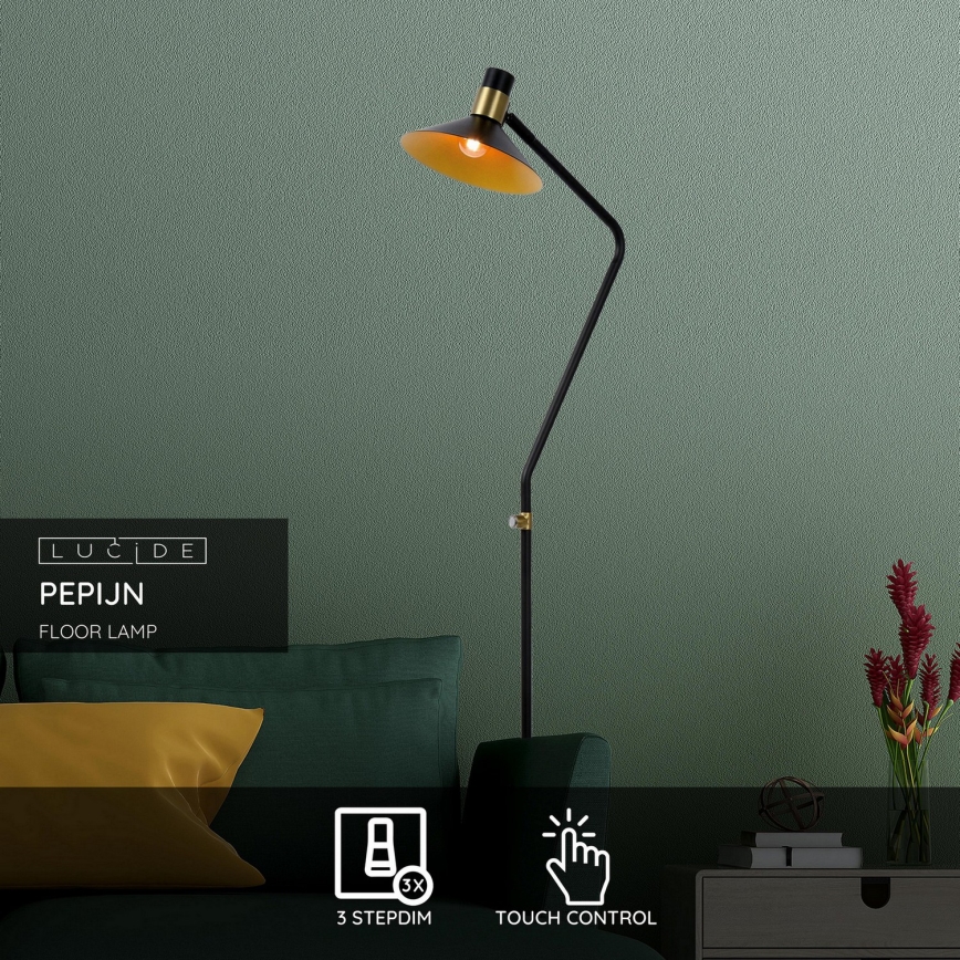 Lucide 05728/01/30 - Stmívatelná stojací lampa PEPIJN 1xE14/40W/230V