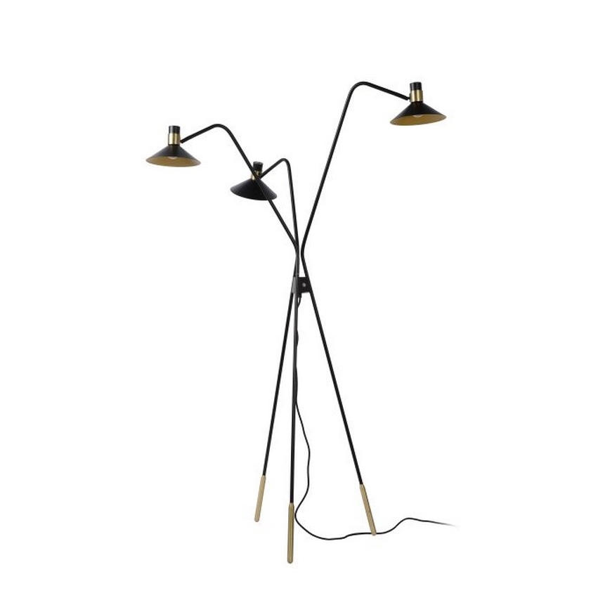 Lucide 05728/03/30 - Stojací lampa PEPIJN 3xE14/40W/230V