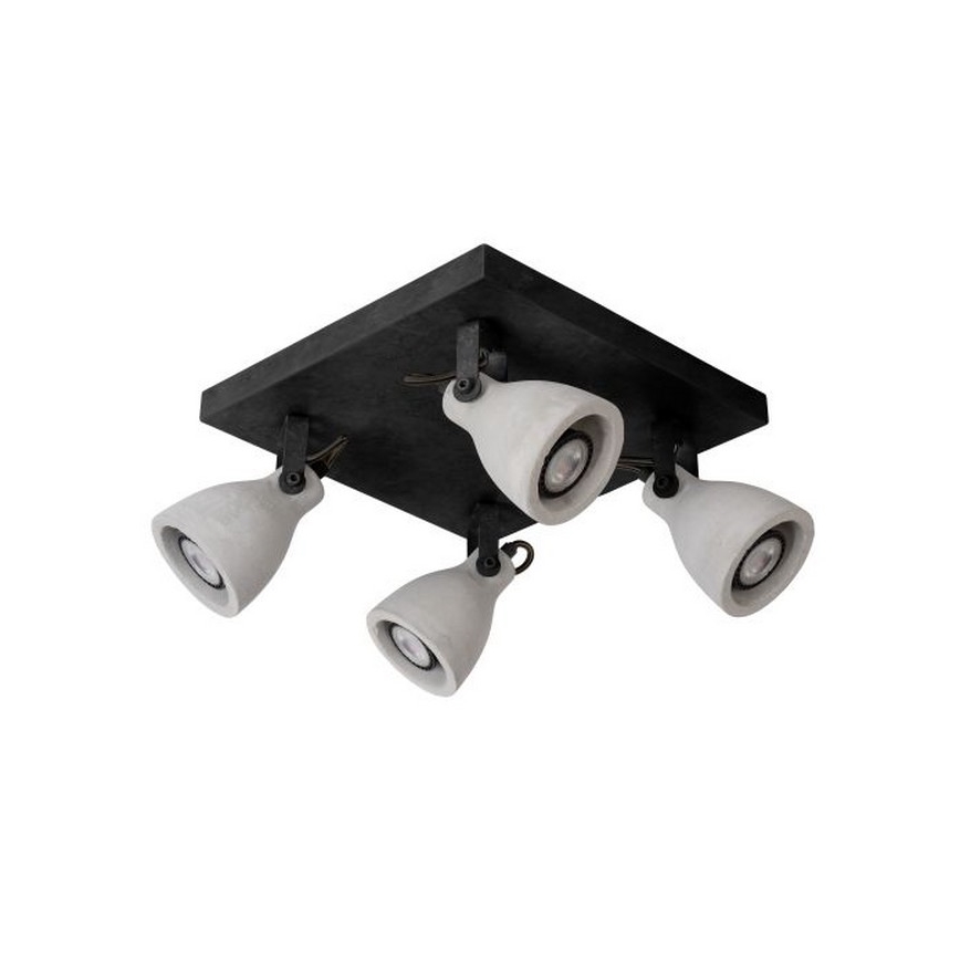 Lucide 05910/19/30 - LED Stmívatelné bodové svítidlo CONCRI 4xGU10/5W/230V