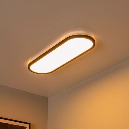 Lucide 07121/24/30 - LED Stmívatelné stropní svítidlo ELLY LED/24W/230V 2700/3300/4000K 20x60 cm