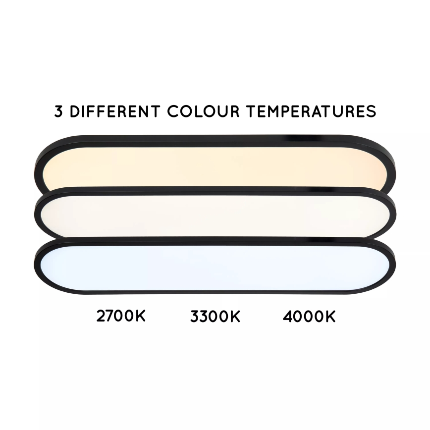 Lucide 07121/24/30 - LED Stmívatelné stropní svítidlo ELLY LED/24W/230V 2700/3300/4000K 20x60 cm