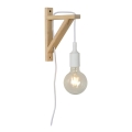 Lucide 08208/01/31 - Nástěnné svítidlo FIX WALL 1xE27/60W/230V bílá
