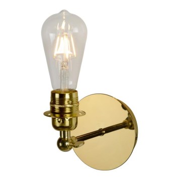 Lucide 08223/01/01 - LED nástěnné svítidlo RETRO 1xE27/5W/230V mosaz