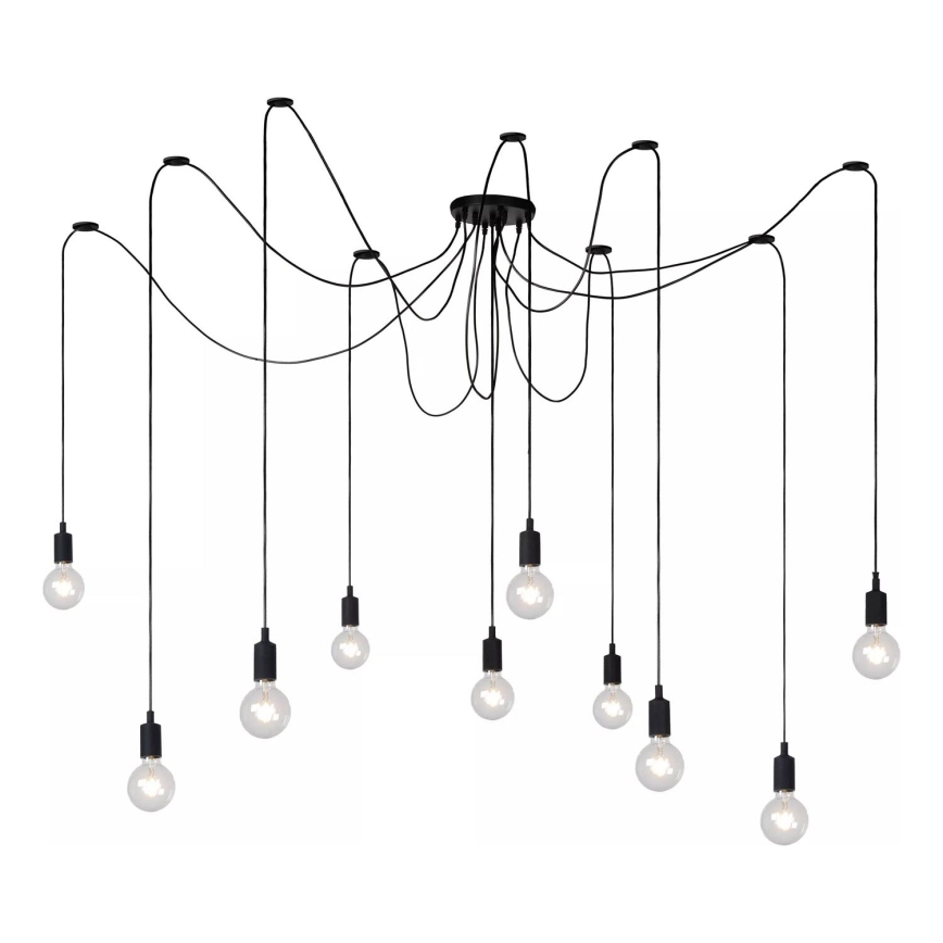 Lucide 08408/10/30 - Závěsné svítidlo FIX MULTIPLE 10xE27/60W/230V