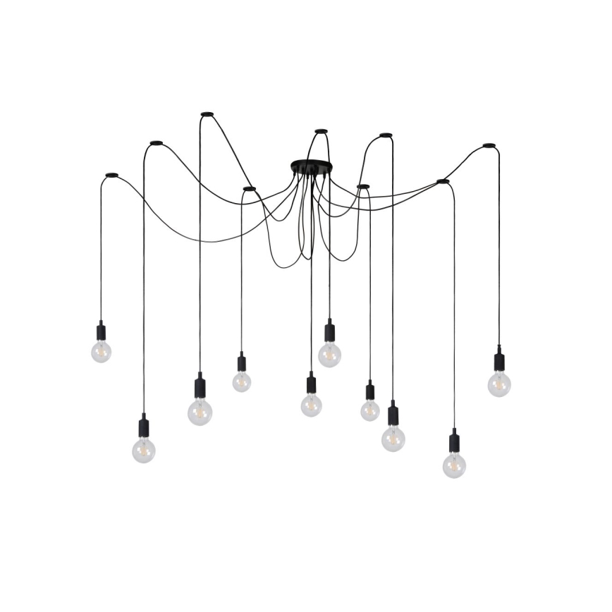 Lucide 08408/10/30 - Závěsné svítidlo FIX MULTIPLE 10xE27/60W/230V