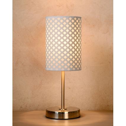 Lucide 08500/81/31 - Stolní lampa MODA 1xE27/60W/230V bílá