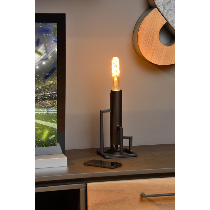 Lucide 08526/01/30 - Stolní lampa ZILDA 1xE27/40W/230V