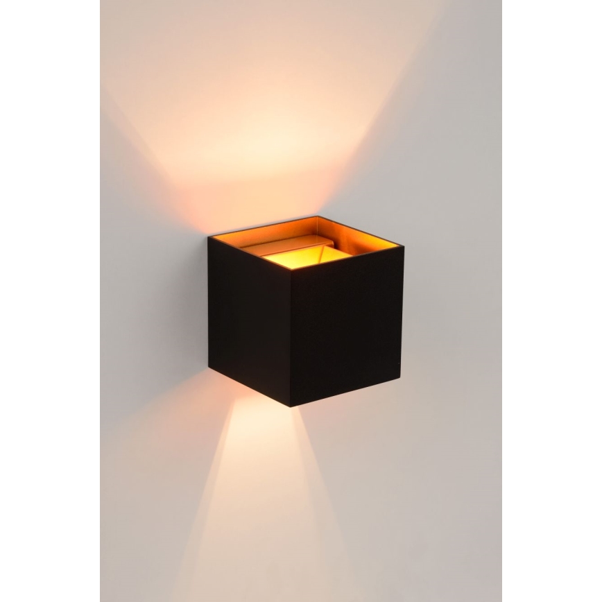 Lucide 09217/04/30 - LED Stmívatelné nástěnné svítidlo XIO 1xG9/4W/230V černé