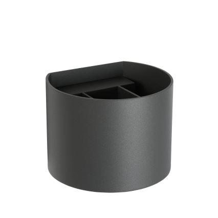 Lucide 09218/04/36 - LED Stmívatelné nástěnné svítidlo XIO 1xG9/4W/230V antracit