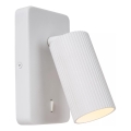 Lucide 09239/11/31 - Nástěnné bodové svítidlo CLUBS 1xGU10/40W/230V bílá