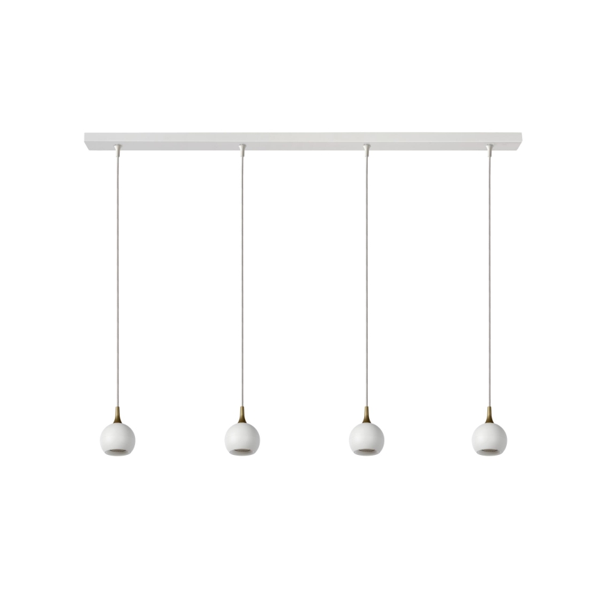 Lucide 09434/04/31 - Lustr na lanku FAVORI 4xGU10/5W/230V bílá