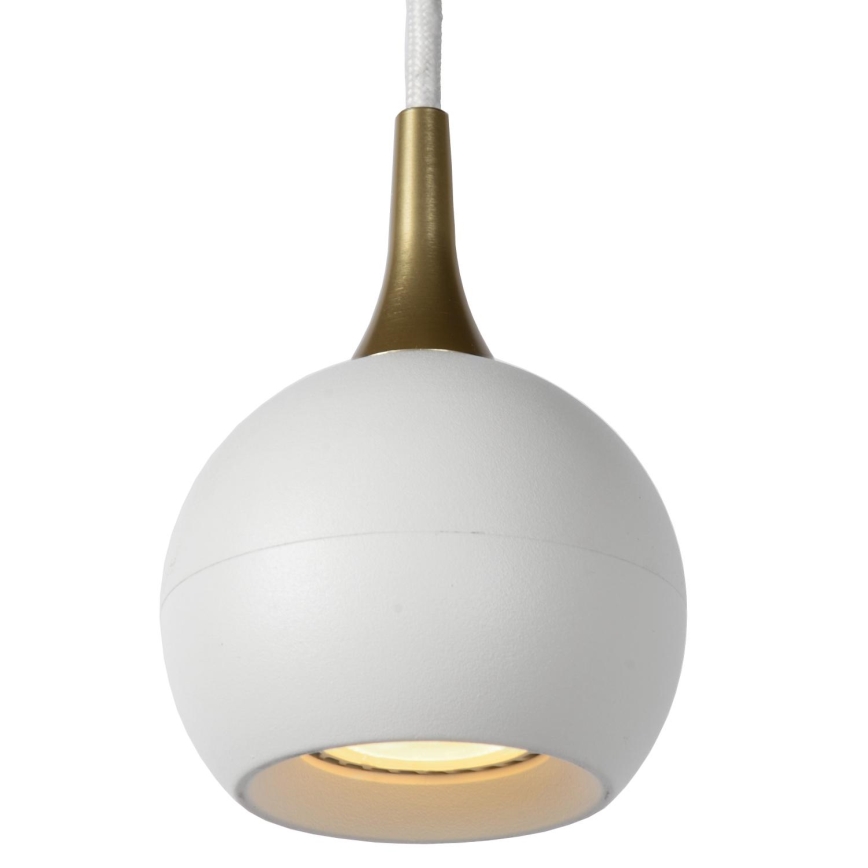 Lucide 09434/04/31 - Lustr na lanku FAVORI 4xGU10/5W/230V bílá