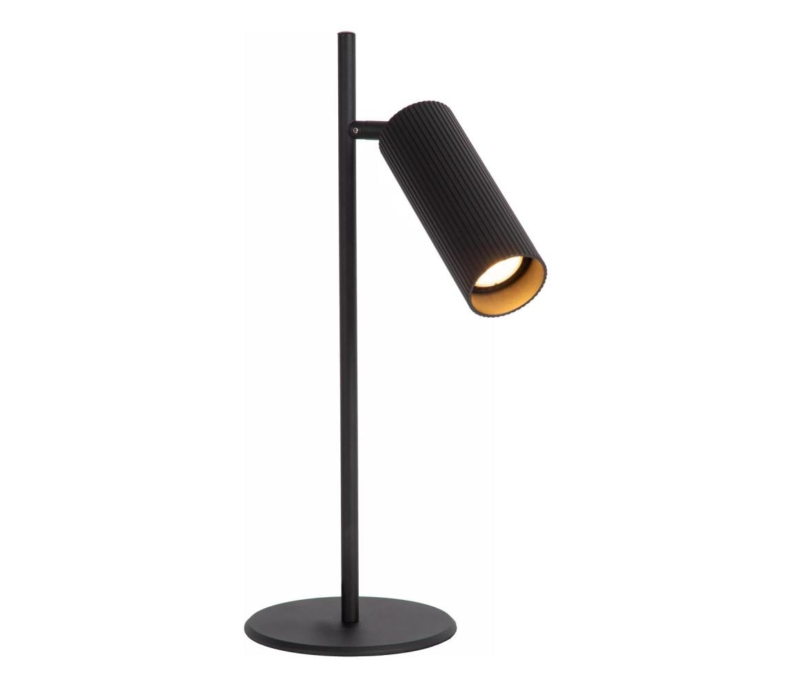 Lucide 09539/01/30 - Stolní lampa CLUBS 1xGU10/40W/230V černá 09539/01/30