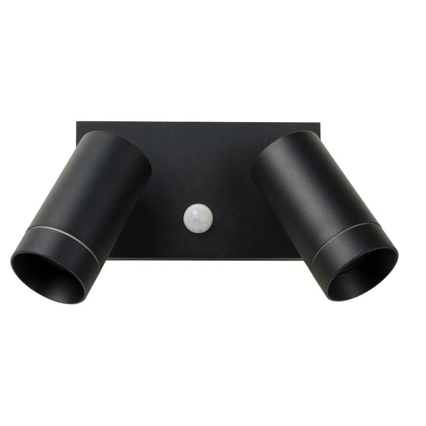 Lucide 09831/02/30 - Venkovní svítidlo se senzorem TAYLOR 2xGU10/50W/230V IP54