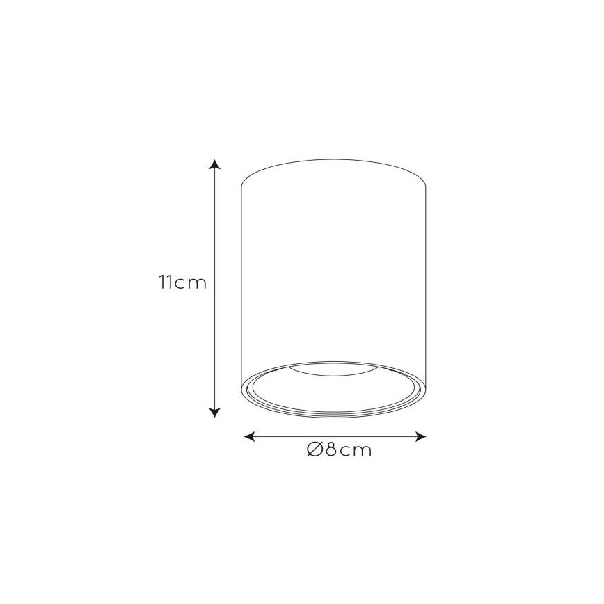 Lucide 09912/05/31 - LED Bodové svítidlo BENTOO 1xGU10/5W/230V bílá