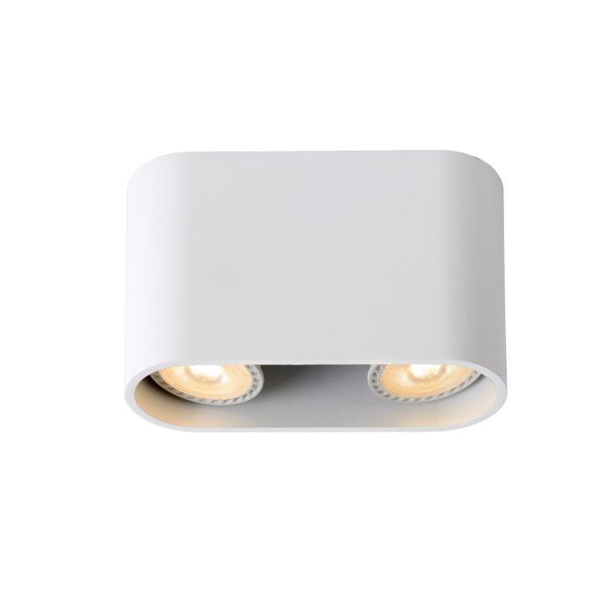Lucide 09914/10/31 - LED Bodové svítidlo BENTOO 2xGU10/5W/230V bílá